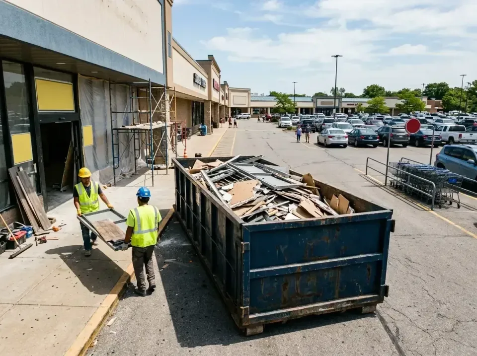 retail-store-renovation-debris-003 — frequently asked questions, Roll-off Dumpster Rentals in Shadeland, IN